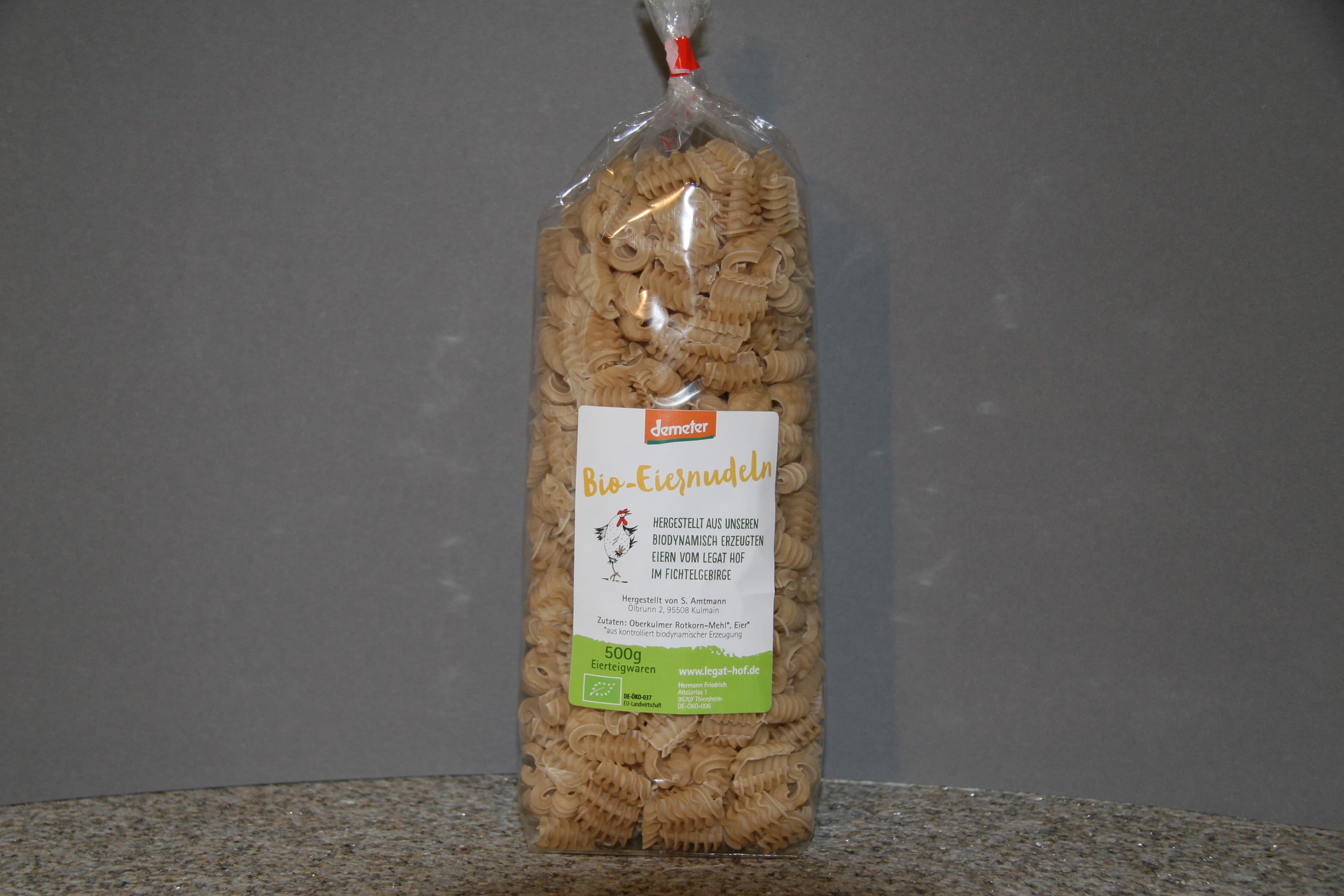 Bio-Eiernudeln