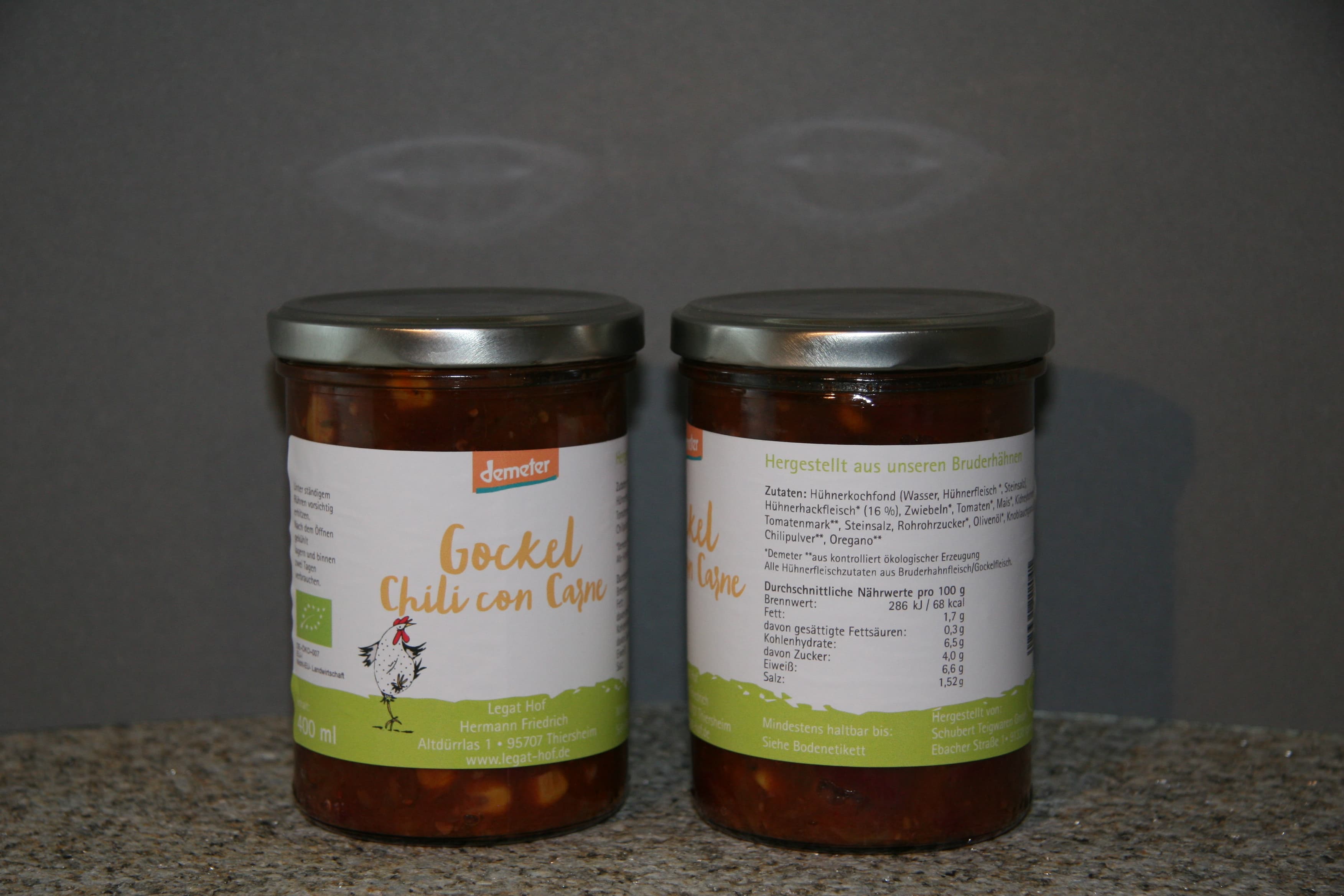 Gockel Chili con Carne